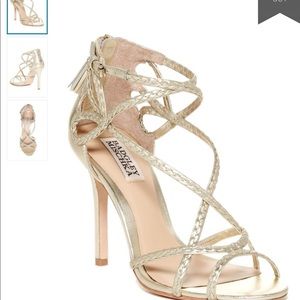 Badgley Mischka Crystal Sandal